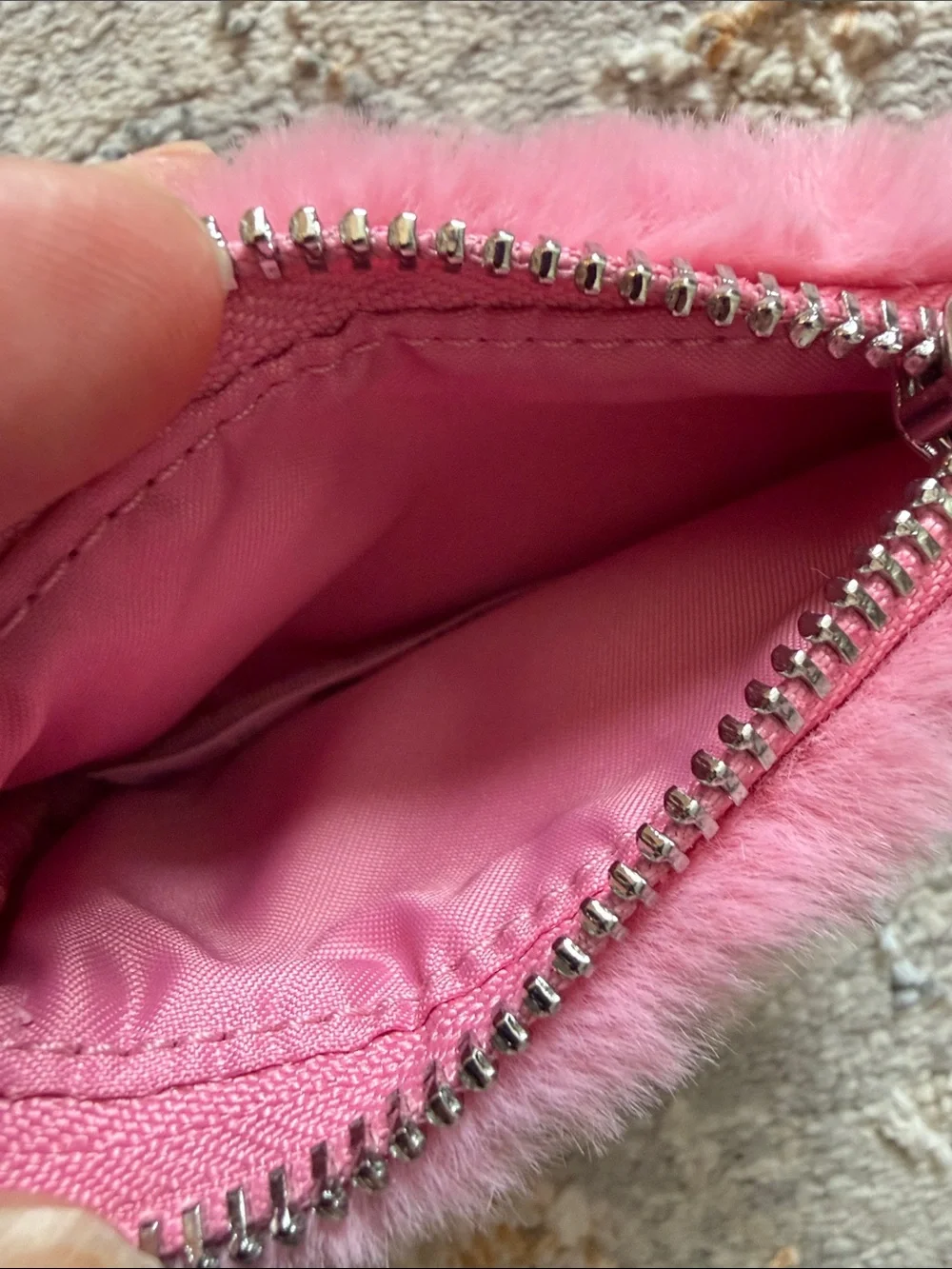 Lululemon fleece pouch wristlet